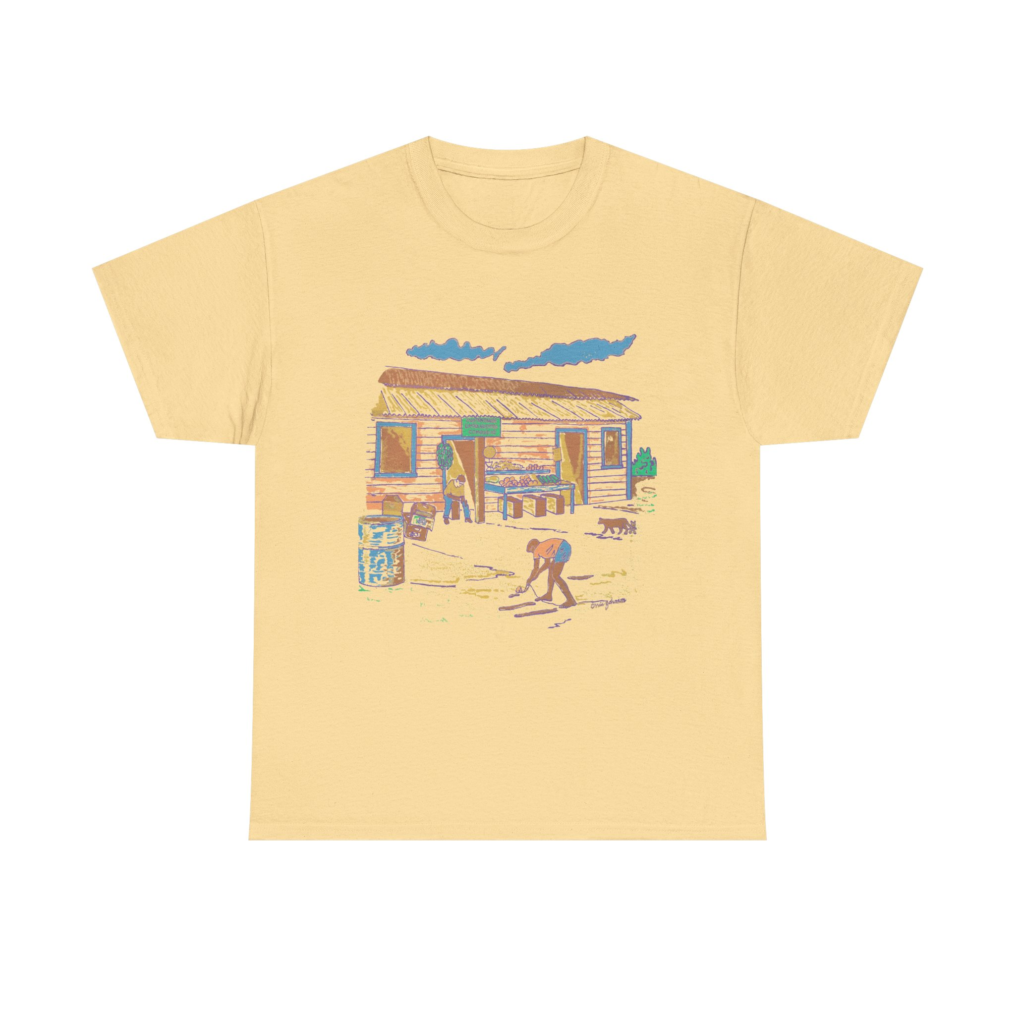 Spinning the Top –Unisex Heavy Cotton T-Shirt | Gildan 5000 - Image 7