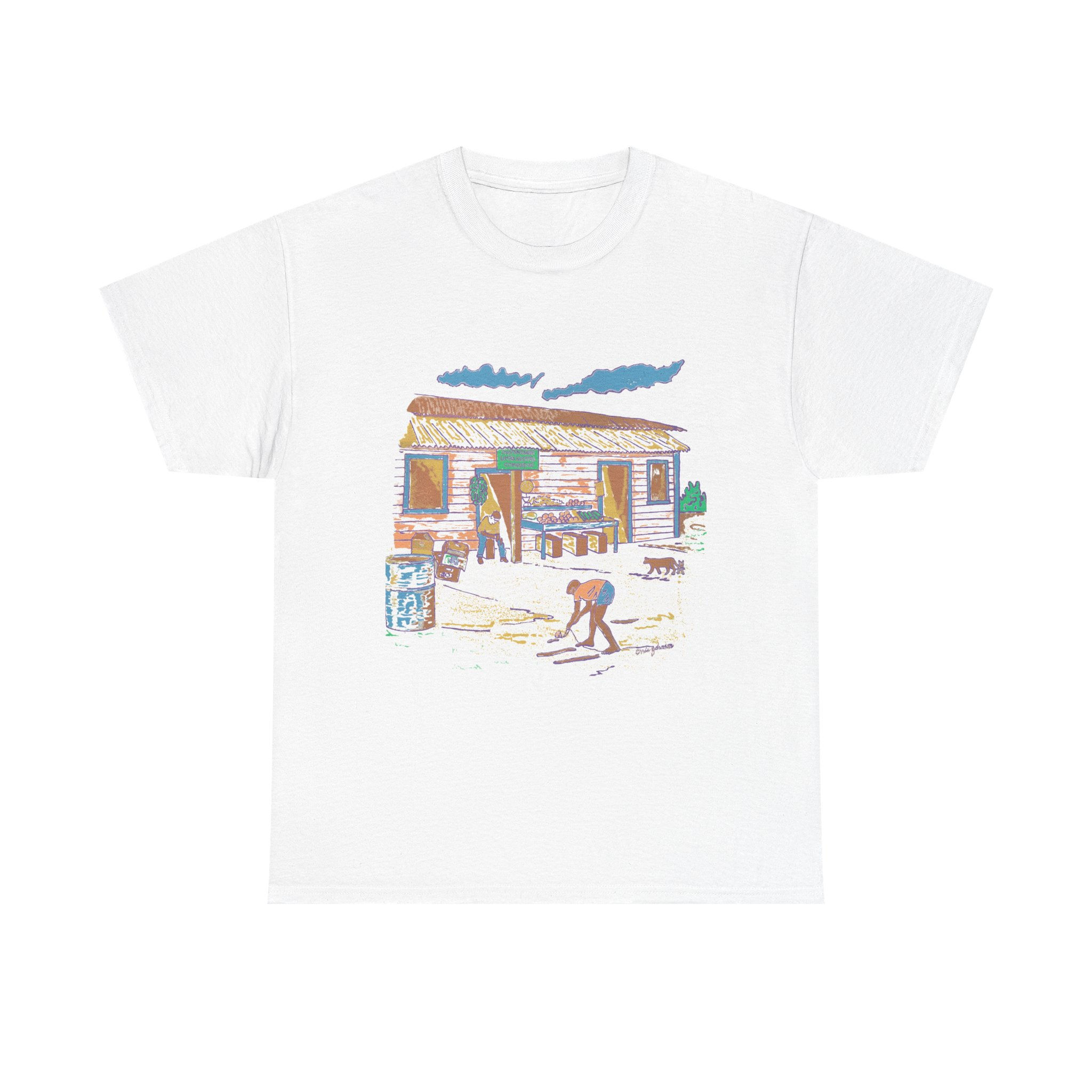 Spinning the Top –Unisex Heavy Cotton T-Shirt | Gildan 5000