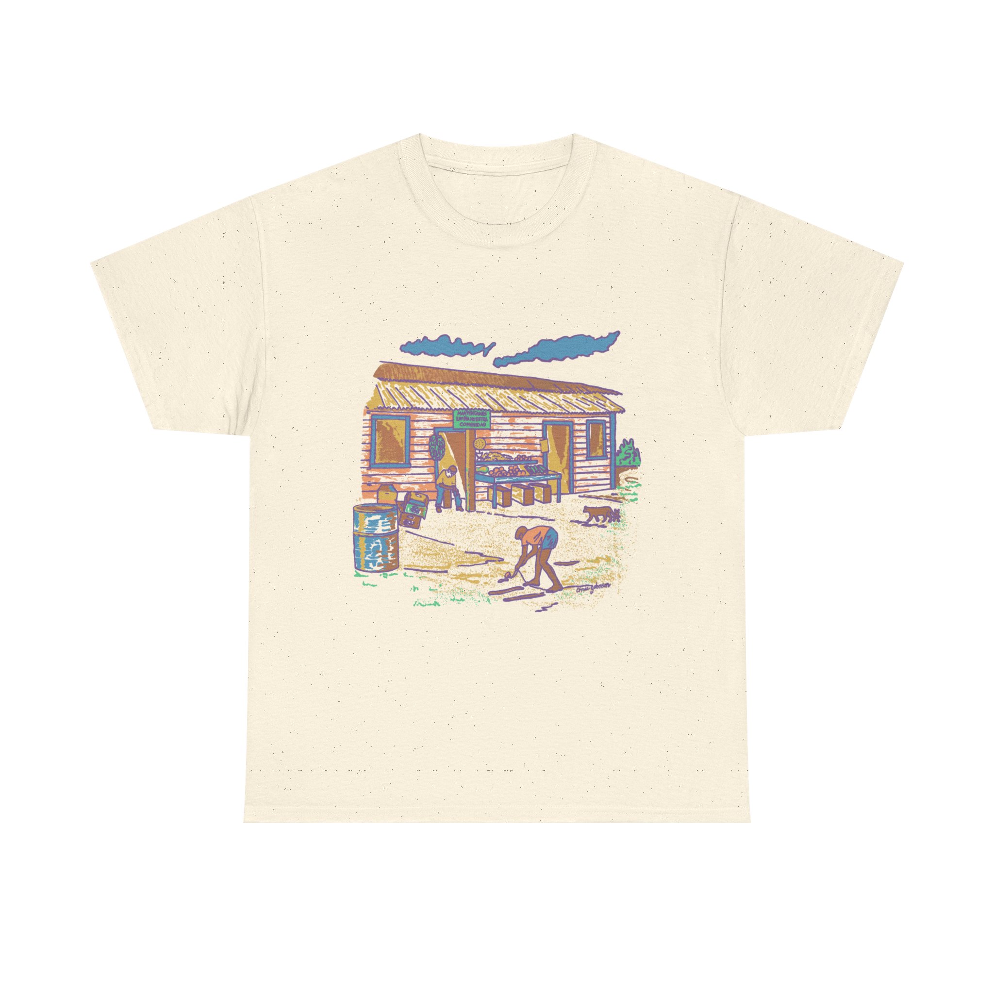 Spinning the Top – Gildan 5000 - Unisex Heavy Cotton T-Shirt - Image 11
