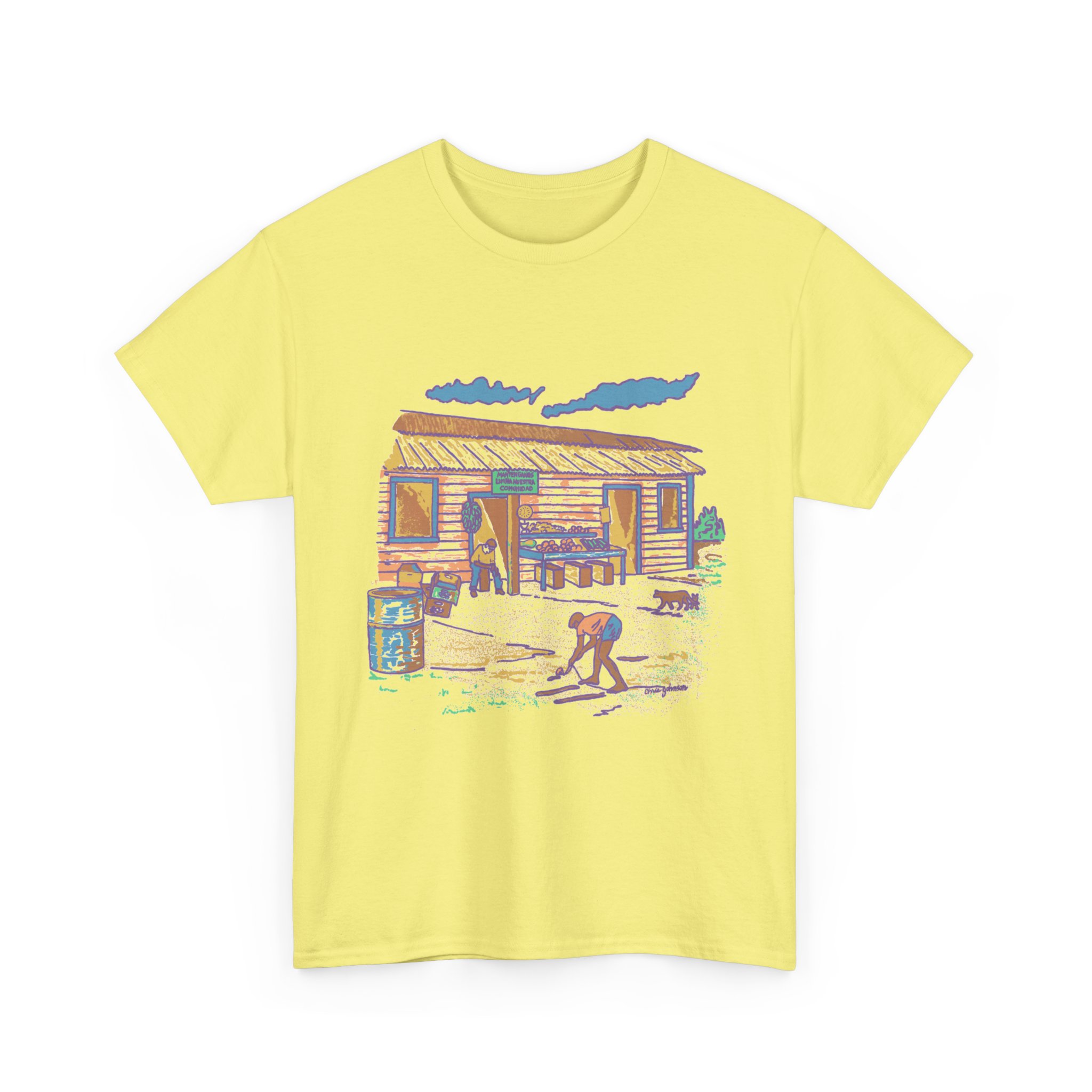 Spinning the Top – Gildan 5000 - Unisex Heavy Cotton T-Shirt - Image 17