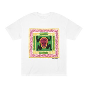 Turtle Tribal Graphic Tee — Colorful Island-Inspired T-Shirt